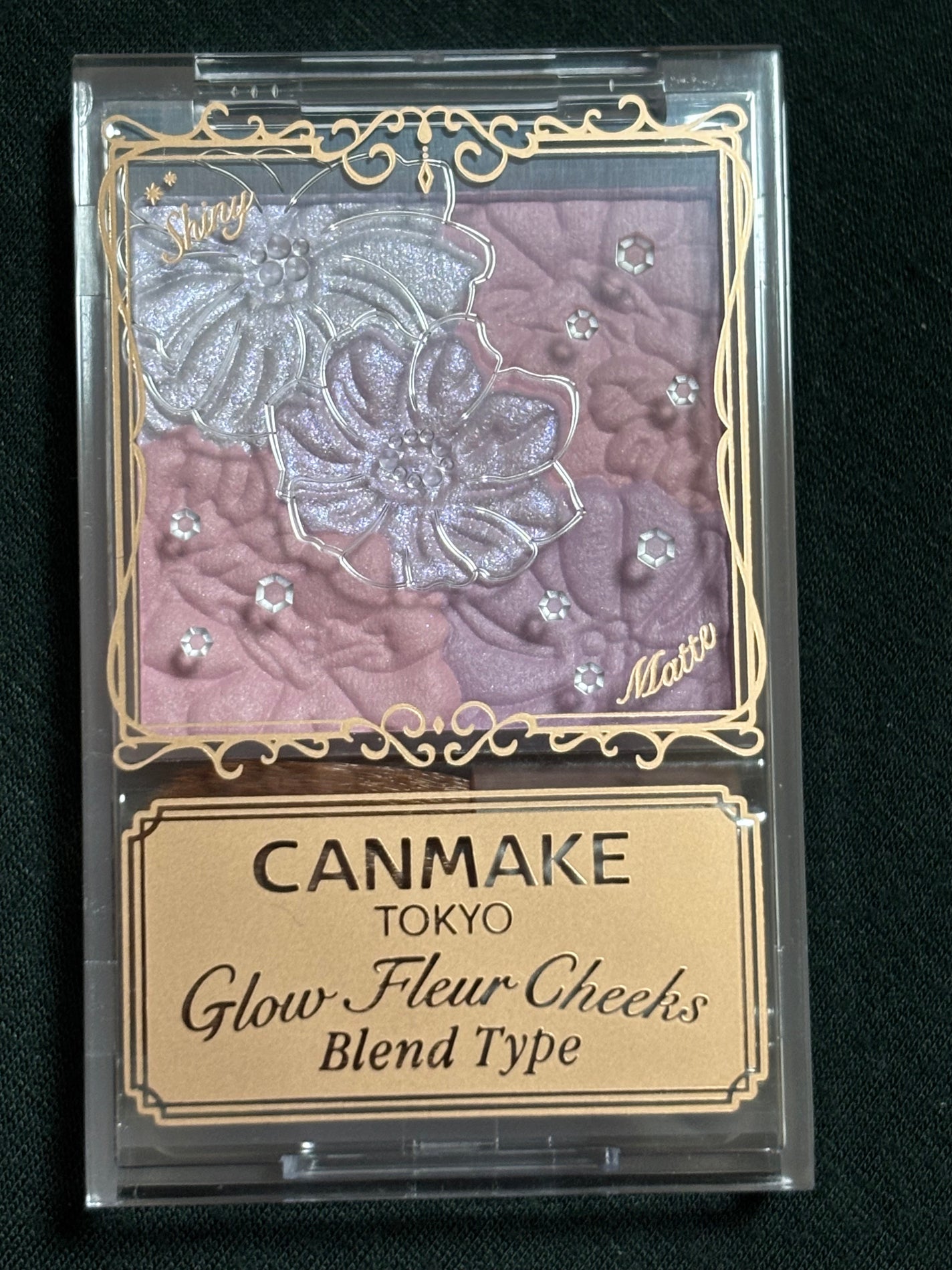 グロウフルールチークス(ブレンドタイプ)/キャンメイク/パウダーチークを使ったクチコミ(1枚目)