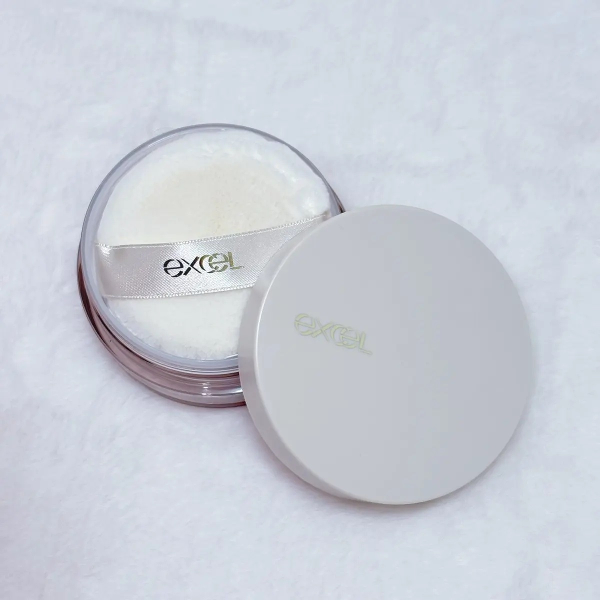 エクストラリッチ セラムインパウダー EX03 シマーピンク/excel/ルースパウダーを使ったクチコミ（1枚目）