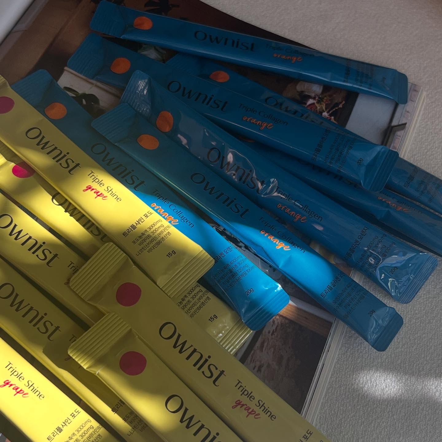 トリプルコラーゲン オレンジ/Ownist/美容サプリメントを使ったクチコミ（1枚目）