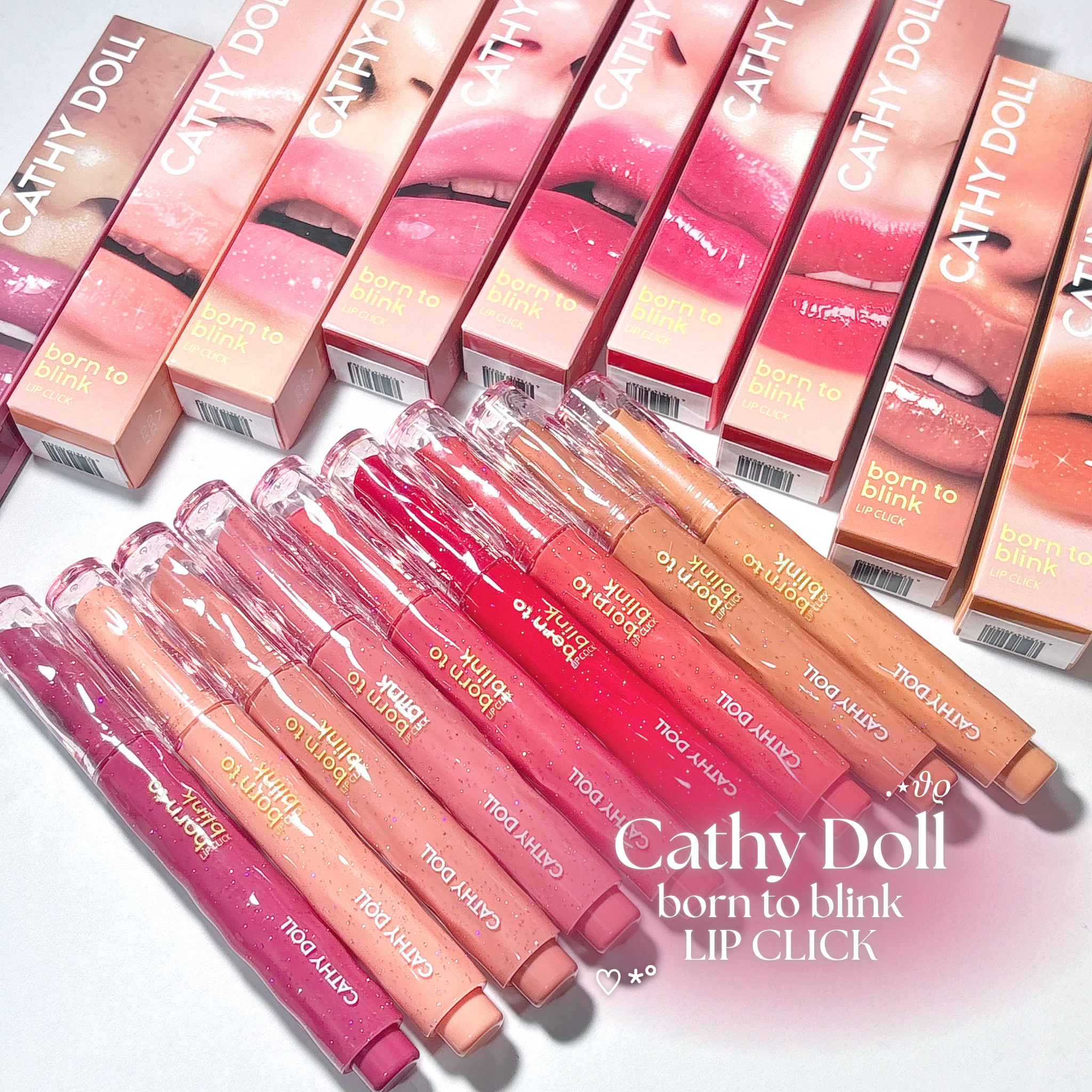 Cathy Doll　ボーントゥブリンク リップクリック/CathyDoll/口紅を使ったクチコミ（1枚目）