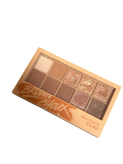 プロ アイ パレット 02 BROWN CHOUX/CLIO/アイシャドウパレットの画像