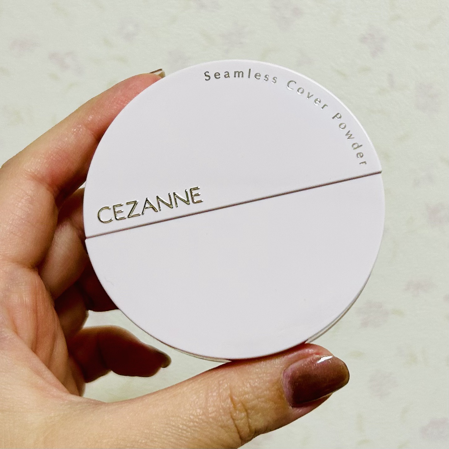 シームレスカバーパウダー/CEZANNE/フェイスパウダーを使ったクチコミ（1枚目）