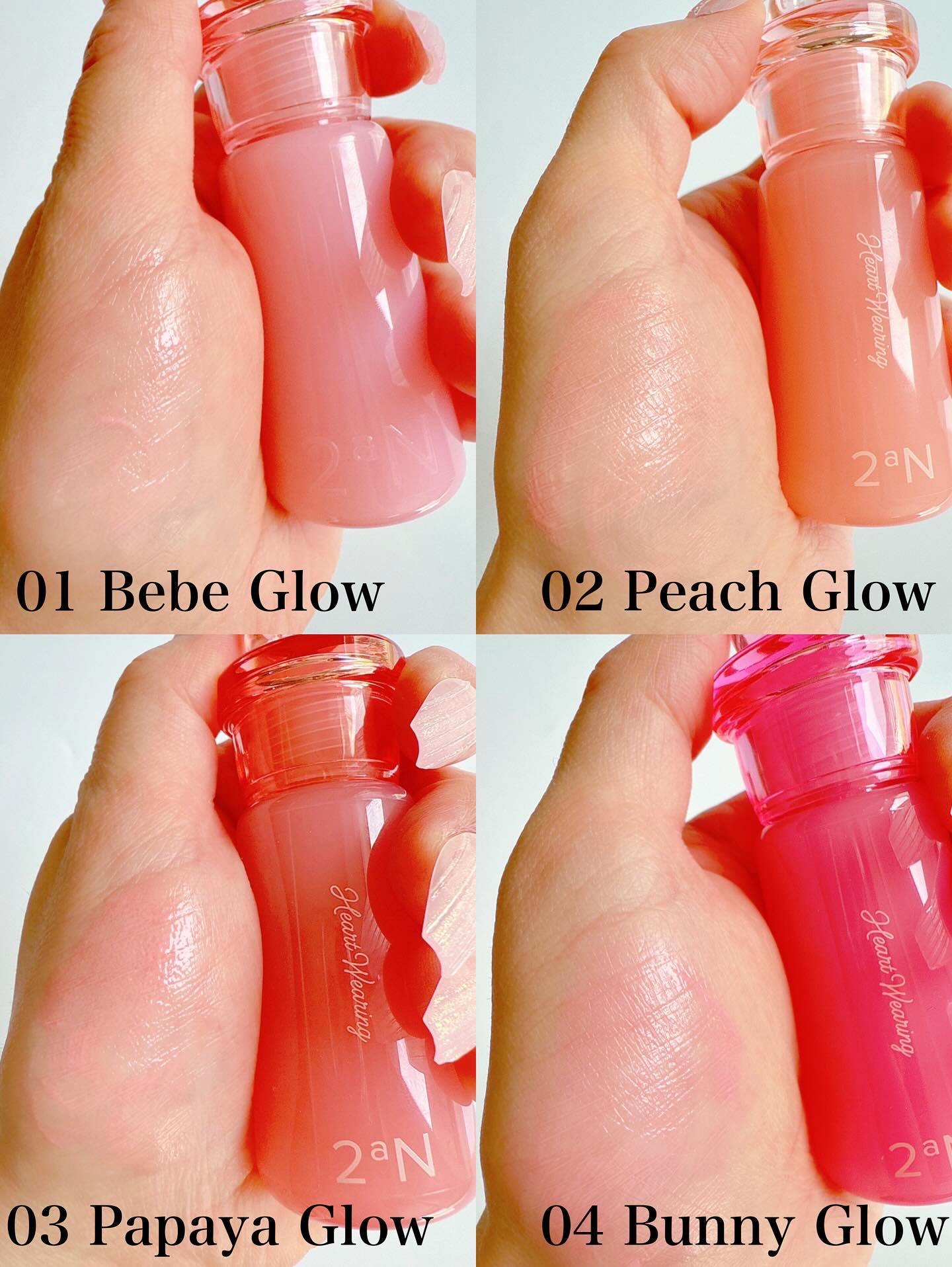 ハートウェアリングリキッドチーク/2aN/リキッドチークを使ったクチコミ（3枚目）