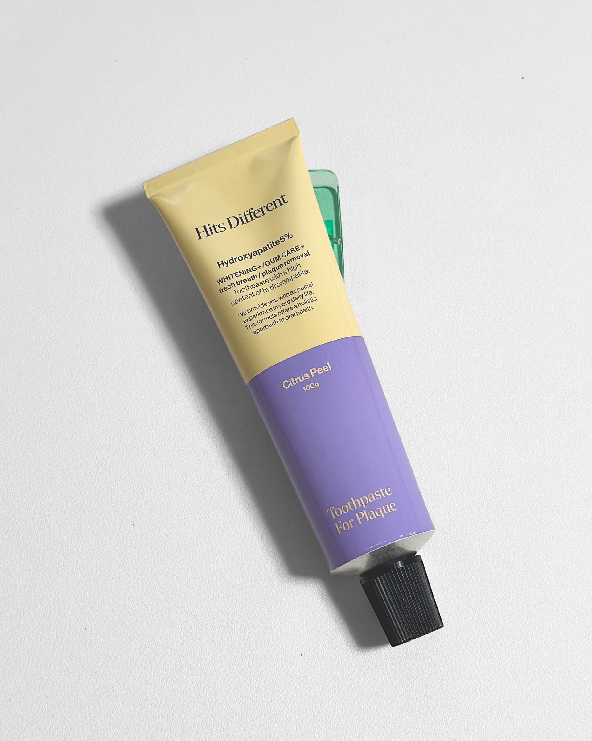 ヒッツディファレント　トゥースペースト　フォー　プラーク/Hits Different/歯磨き粉を使ったクチコミ（3枚目）