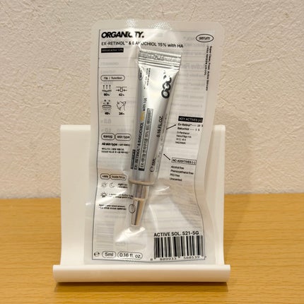 Organicity EX-RETINOL TM&BAKUCHIOL 15% WITH HAのクチコミ「┈┈┈┈┈┈┈┈┈┈
Organicity
EX-RETINOL TM&BAKUCHIOL.....」(1枚目)