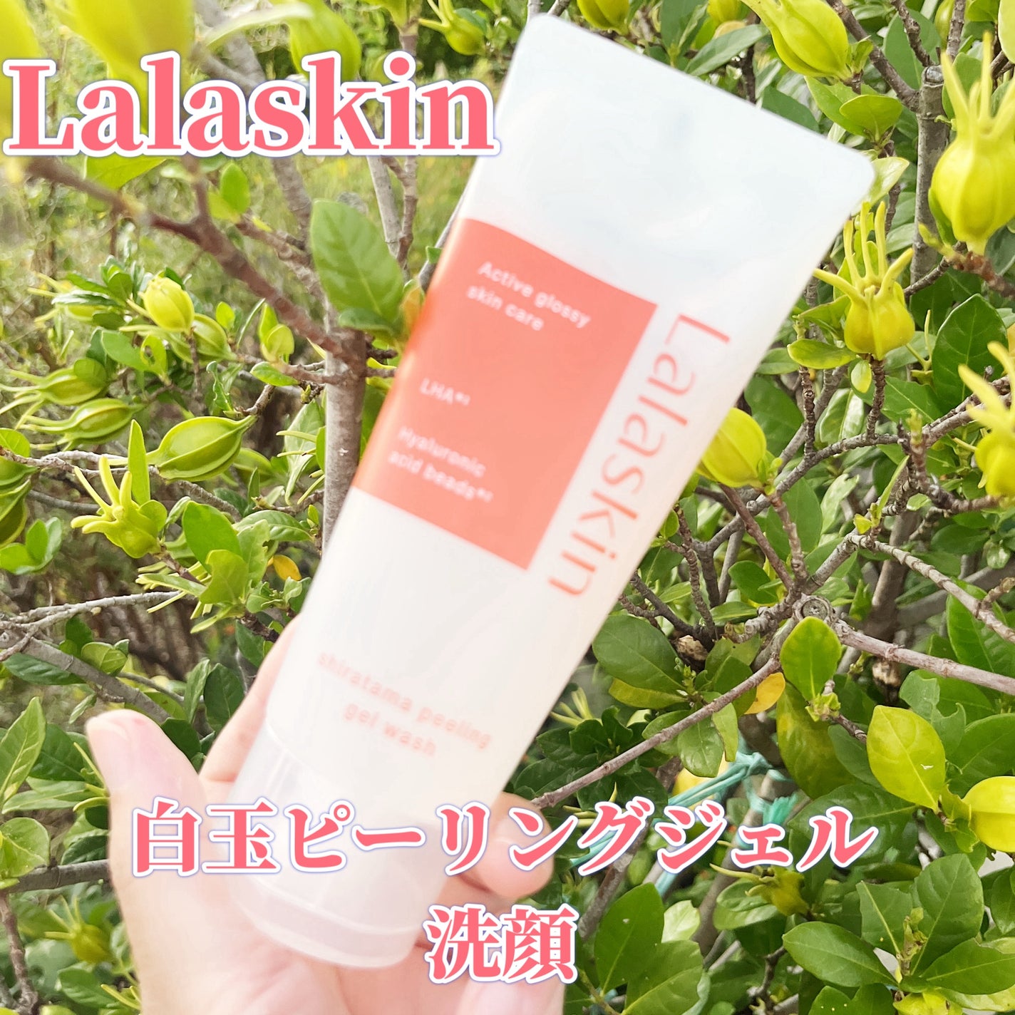 白玉ピーリングジェル洗顔/Lalaskin/その他洗顔料を使ったクチコミ(1枚目)