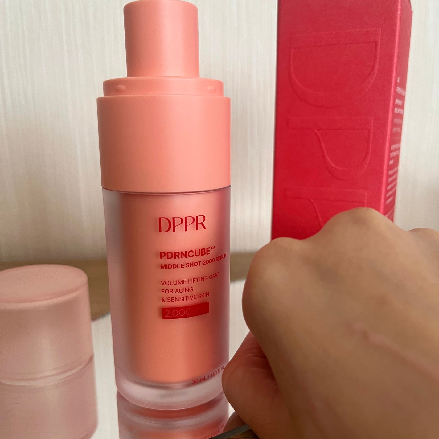 PDRNキューブミドルショット2000セラム/DPPR/美容液を使ったクチコミ(3枚目)