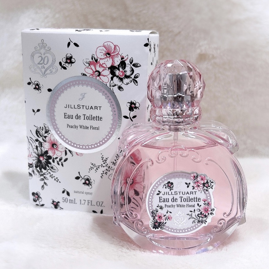 ジルスチュアート　ピーチー ホワイトフローラル　オードトワレ/JILL STUART/香水(レディース)を使ったクチコミ（1枚目）