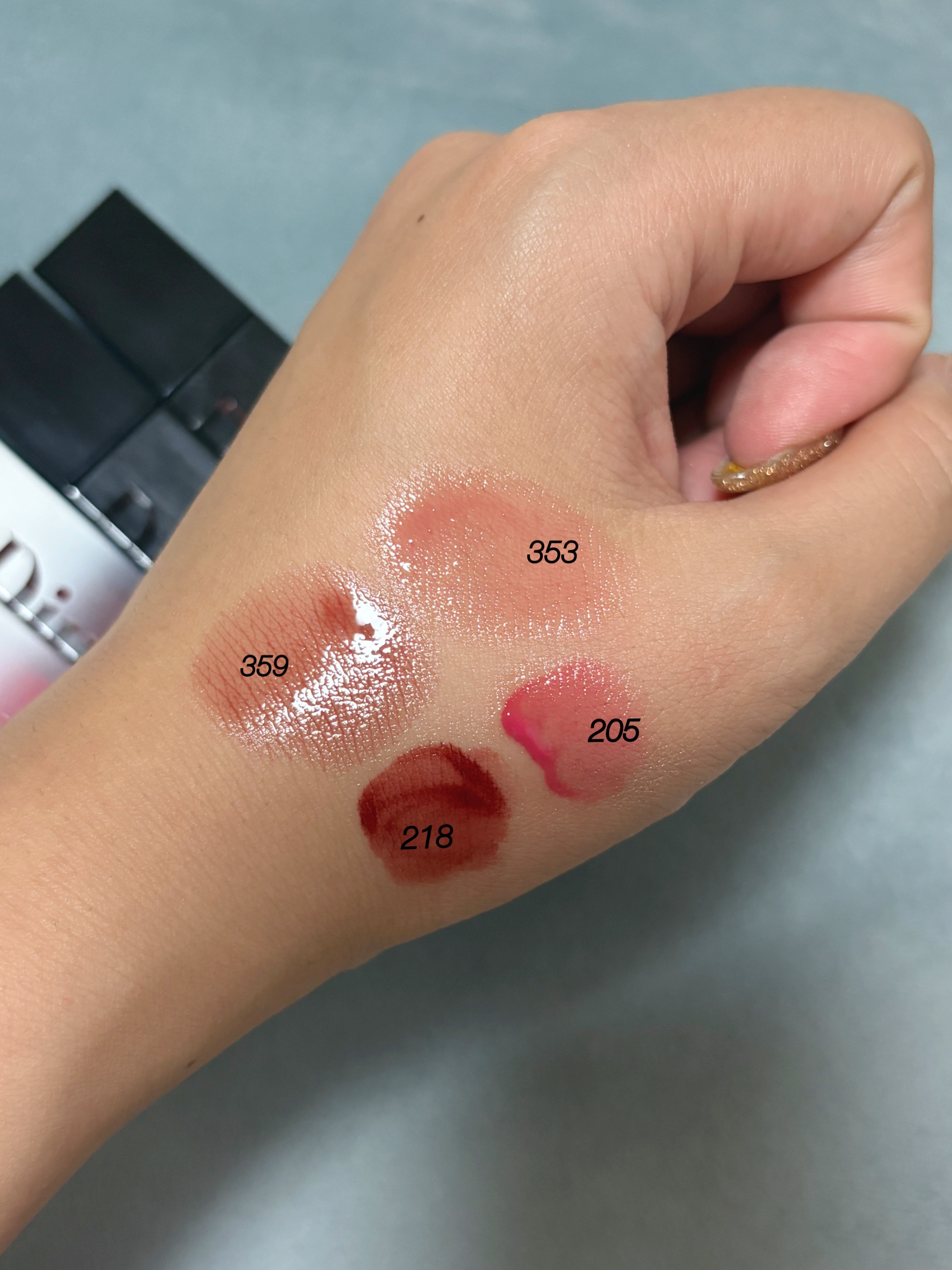 ブラーグロイリップティント/Dinto/リップティントを使ったクチコミ（2枚目）