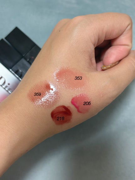 ブラーグロイリップティント/Dinto/リップティントを使ったクチコミ(2枚目)