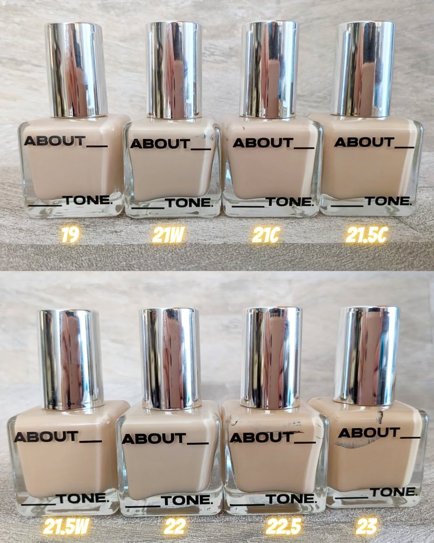 スキンレイヤーフィットファンデーション/ABOUT TONE/リキッドファンデーションを使ったクチコミ（2枚目）