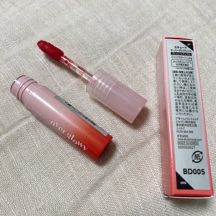 オーバーグロウティント/ETUDE/リップティントを使ったクチコミ(2枚目)