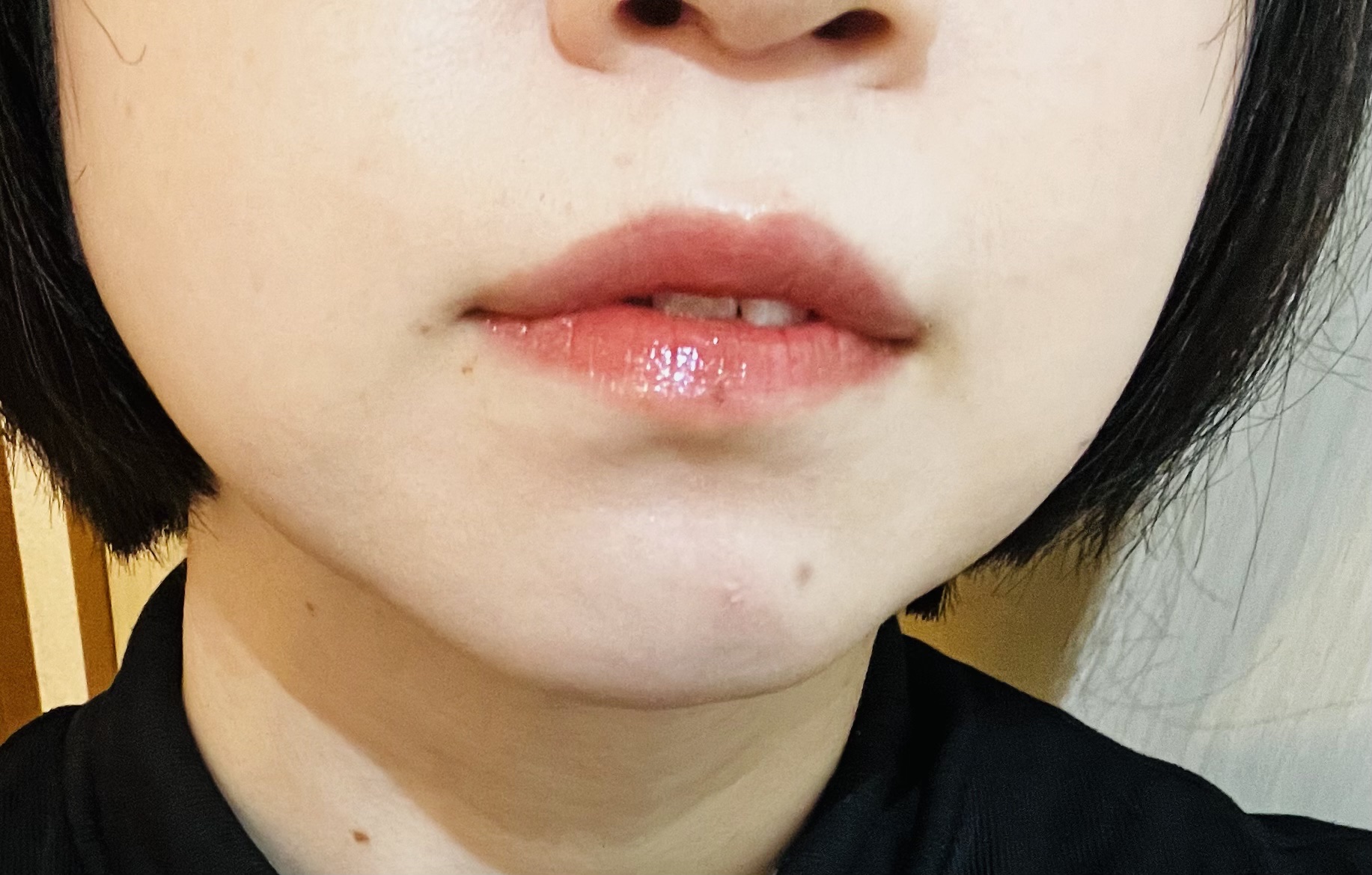 アンドバイロムアンド　グラッシーボムティント/&nd by rom&nd/リップティントを使ったクチコミ（3枚目）