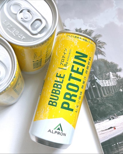 ALPRON バブルプロテインドリンク レモン/ALPRON/ホエイプロテインを使ったクチコミ(4枚目)