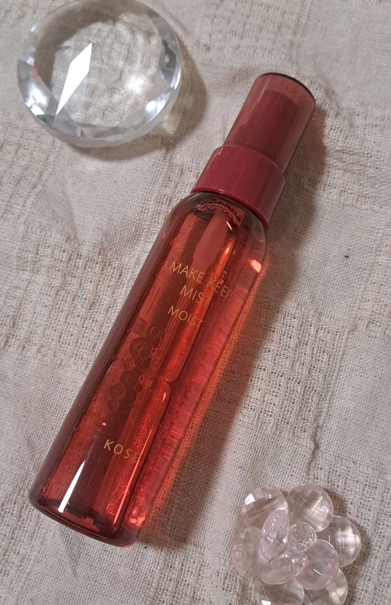 メイク キープ ミスト EX + モイスト TEA/コーセーコスメニエンス/フィックスミストを使ったクチコミ（3枚目）