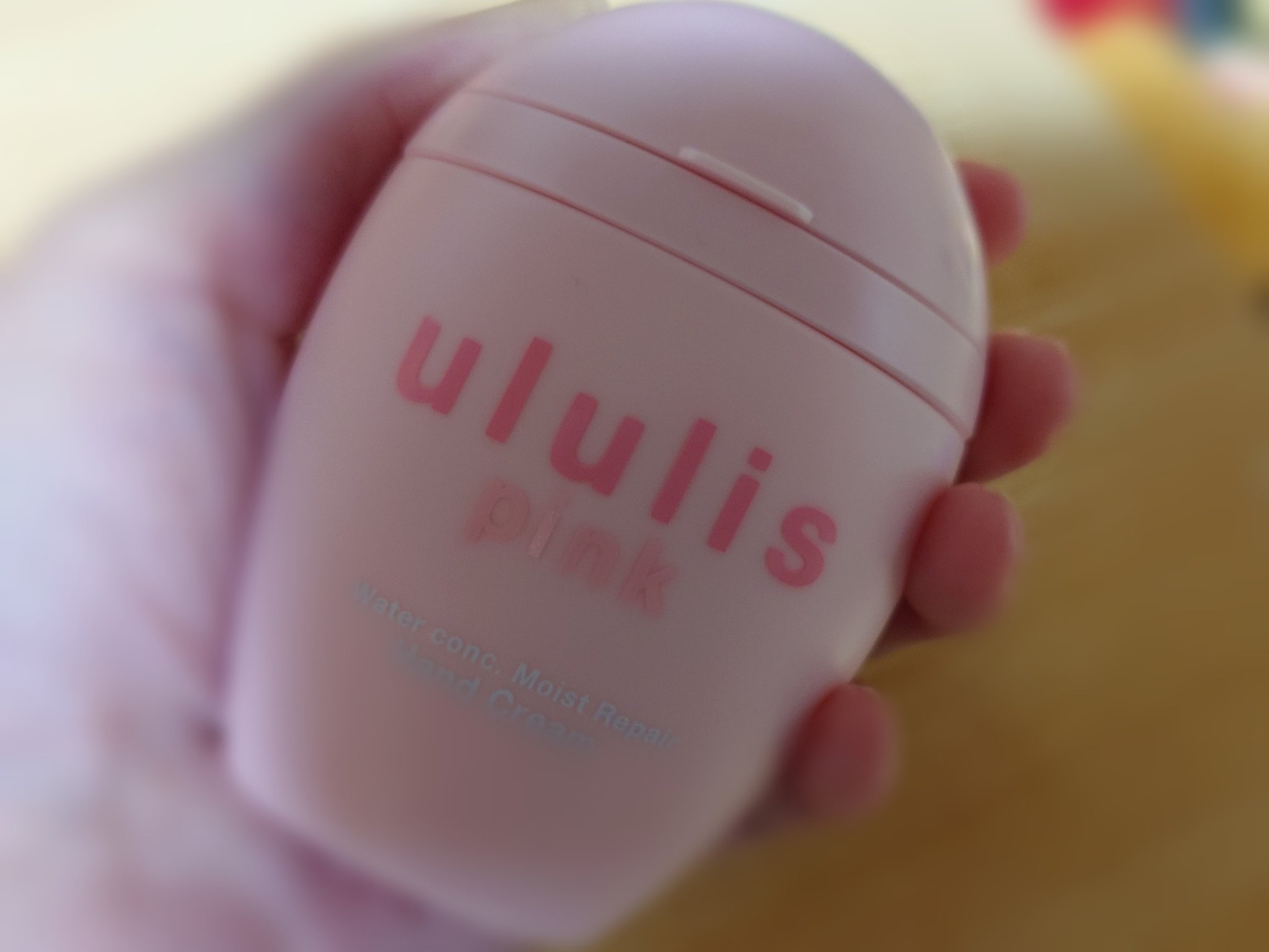 ウルリス　ピンク　ウォーターコンク　モイストリペア　ハンドクリーム/ululis/ハンドクリームを使ったクチコミ（1枚目）