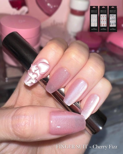 ネイルチップ(シールタイプ)/FINGER SUIT/ネイルチップ・パーツを使ったクチコミ(3枚目)