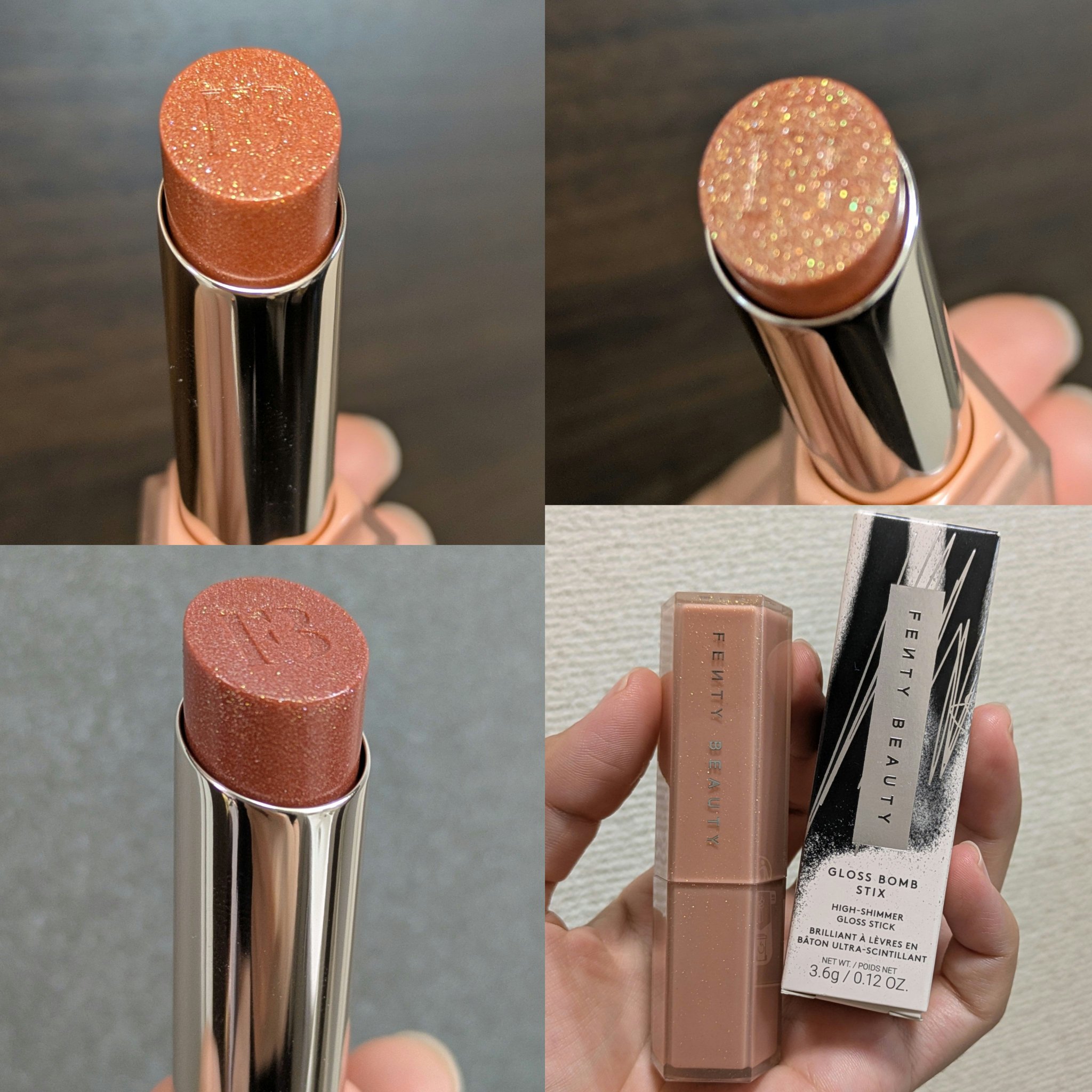 試してみた】グロスボムスティックス FENTY BEAUTY BY RIHANNAの