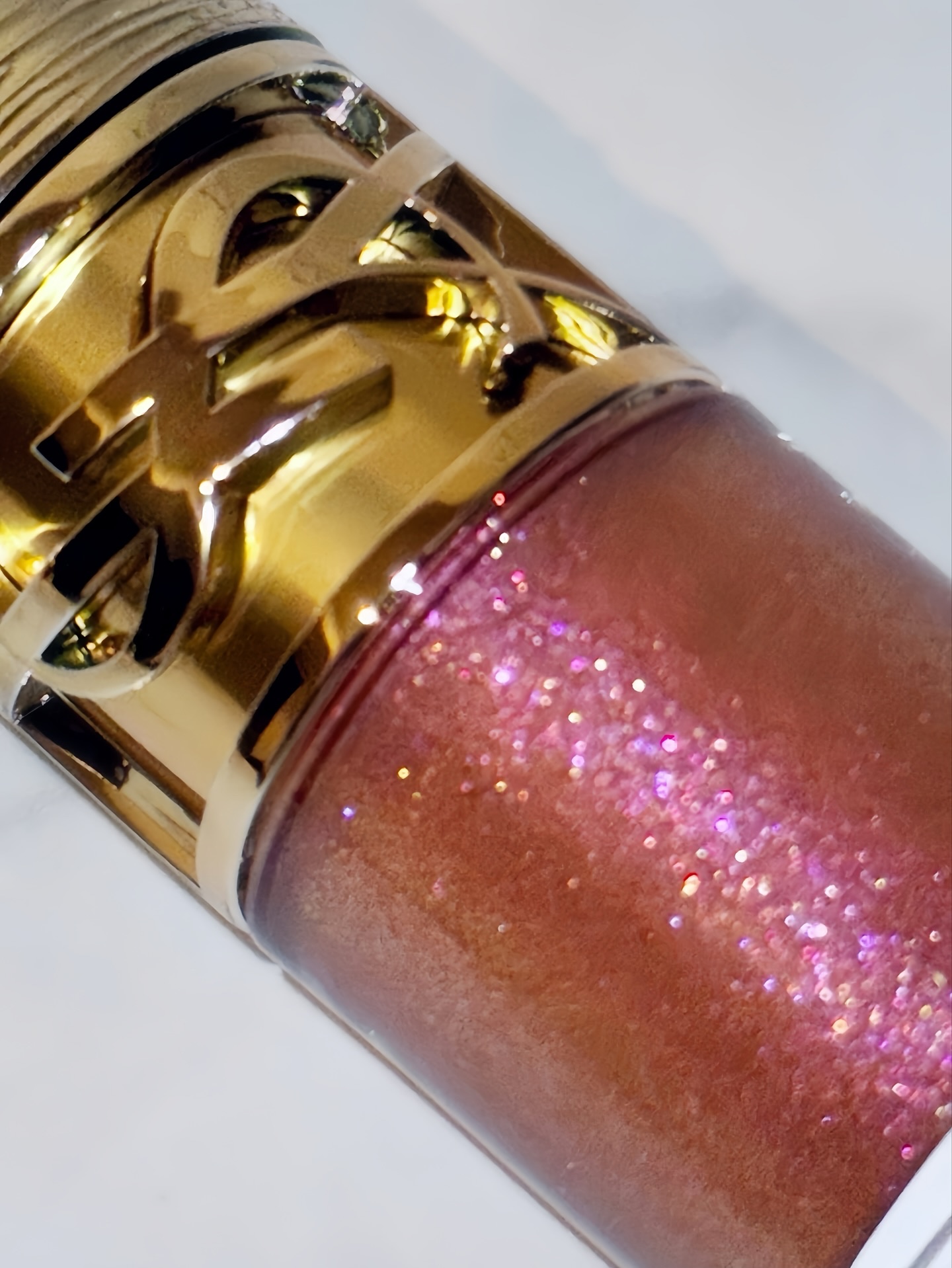 YSL ラブシャイン グロスプランパー #12 ハニー ムーン＜コレクター＞/YVES SAINT LAURENT BEAUTE/リップグロスを使ったクチコミ（3枚目）