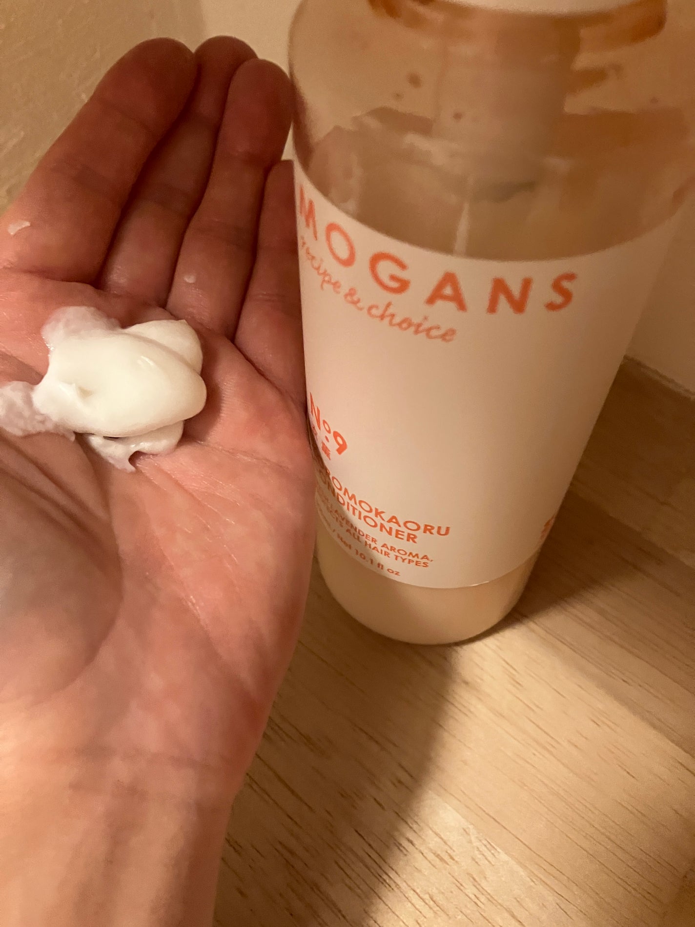 ノンシリコン アミノ酸 シャンプー/コンディショナー 衣薫(ころもかおる)/MOGANS/市販シャンプーを使ったクチコミ(4枚目)