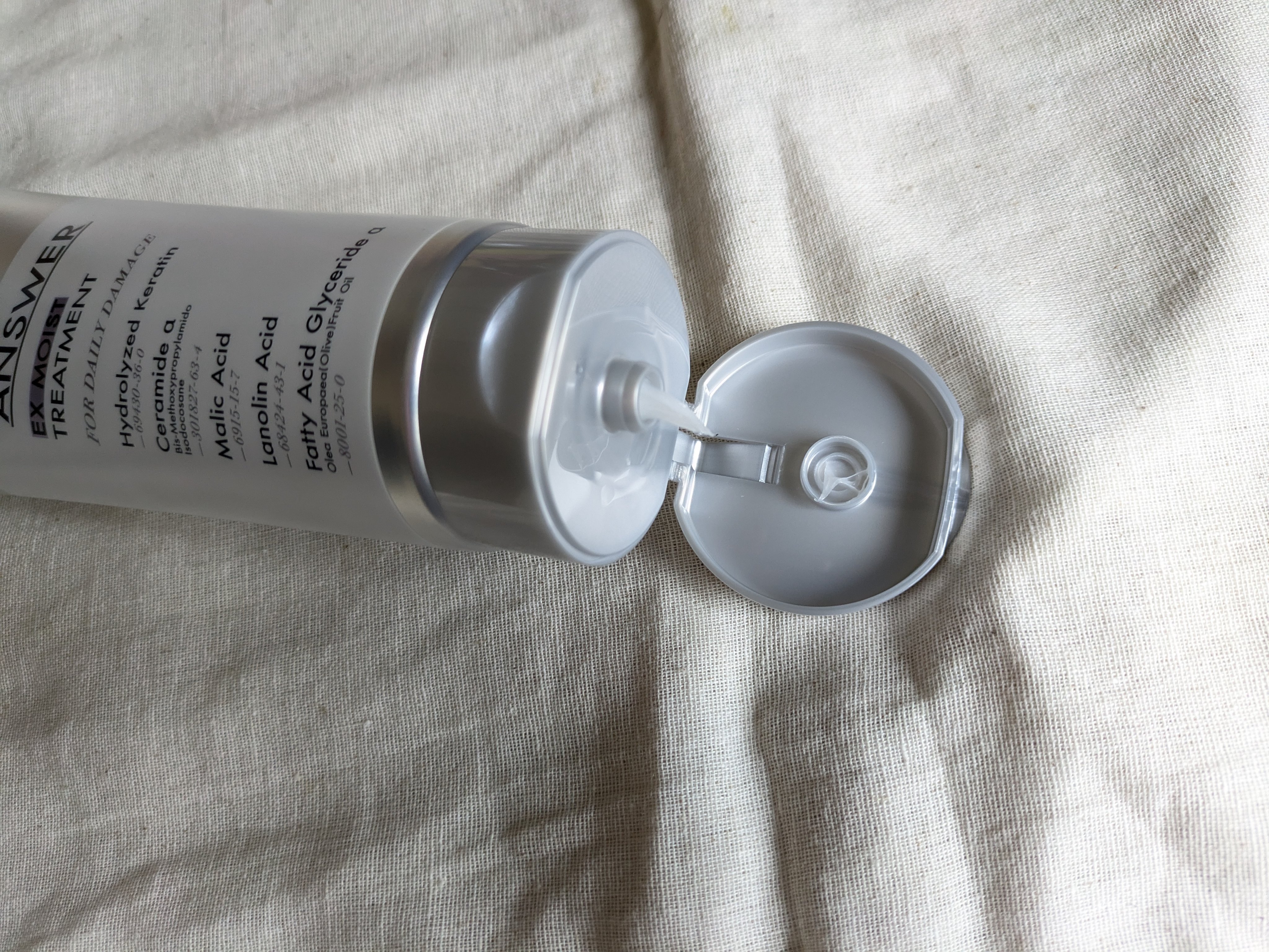 THE ANSWER EXモイストトリートメント FOR DAILY DAMAGE/THE ANSWER/洗い流すヘアトリートメントを使ったクチコミ（3枚目）