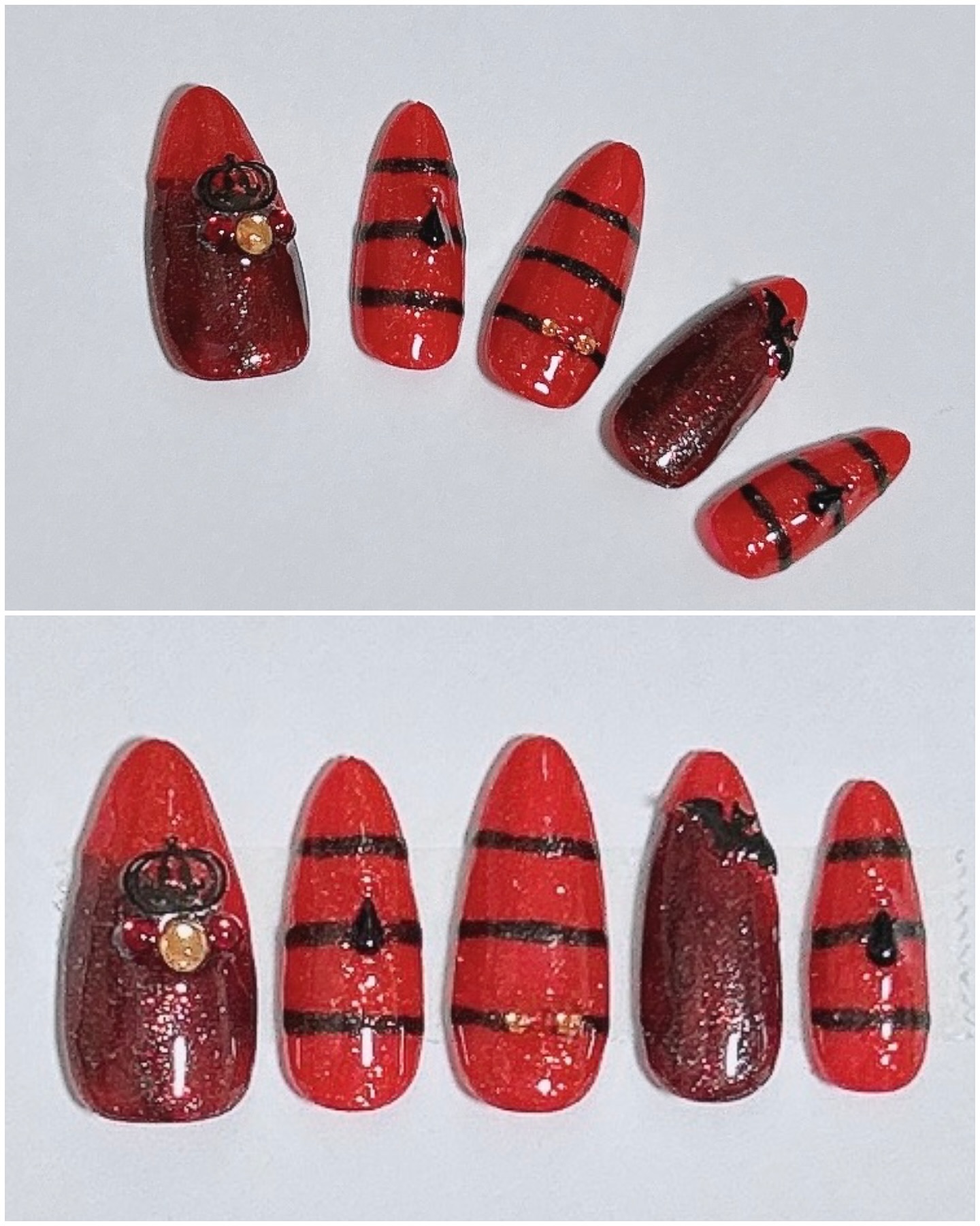 ネイルジュエリーシール/DAISO/ネイルシールを使ったクチコミ（2枚目）