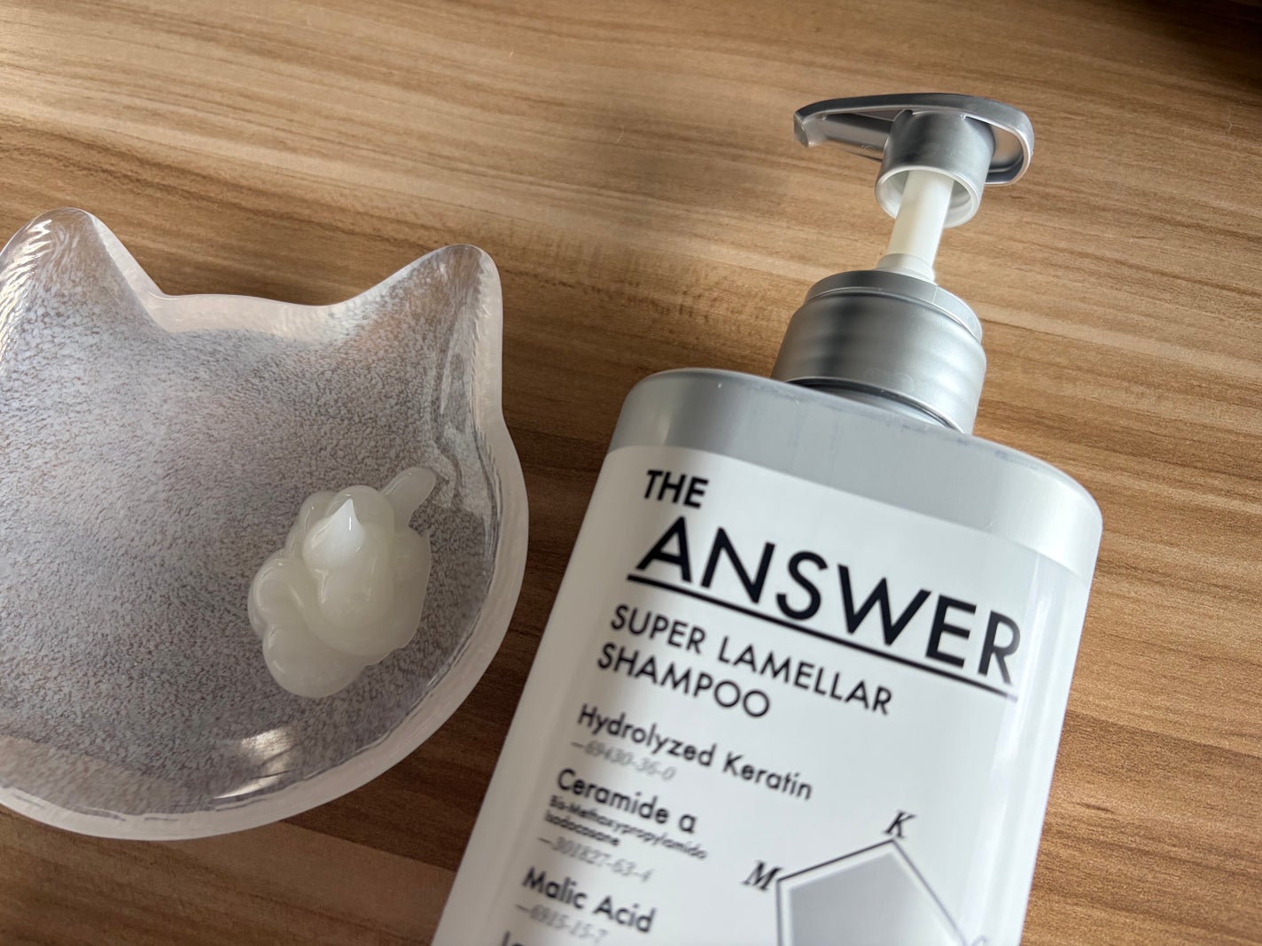 THE ANSWER スーパーラメラシャンプー/THE ANSWER/市販シャンプーを使ったクチコミ(2枚目)