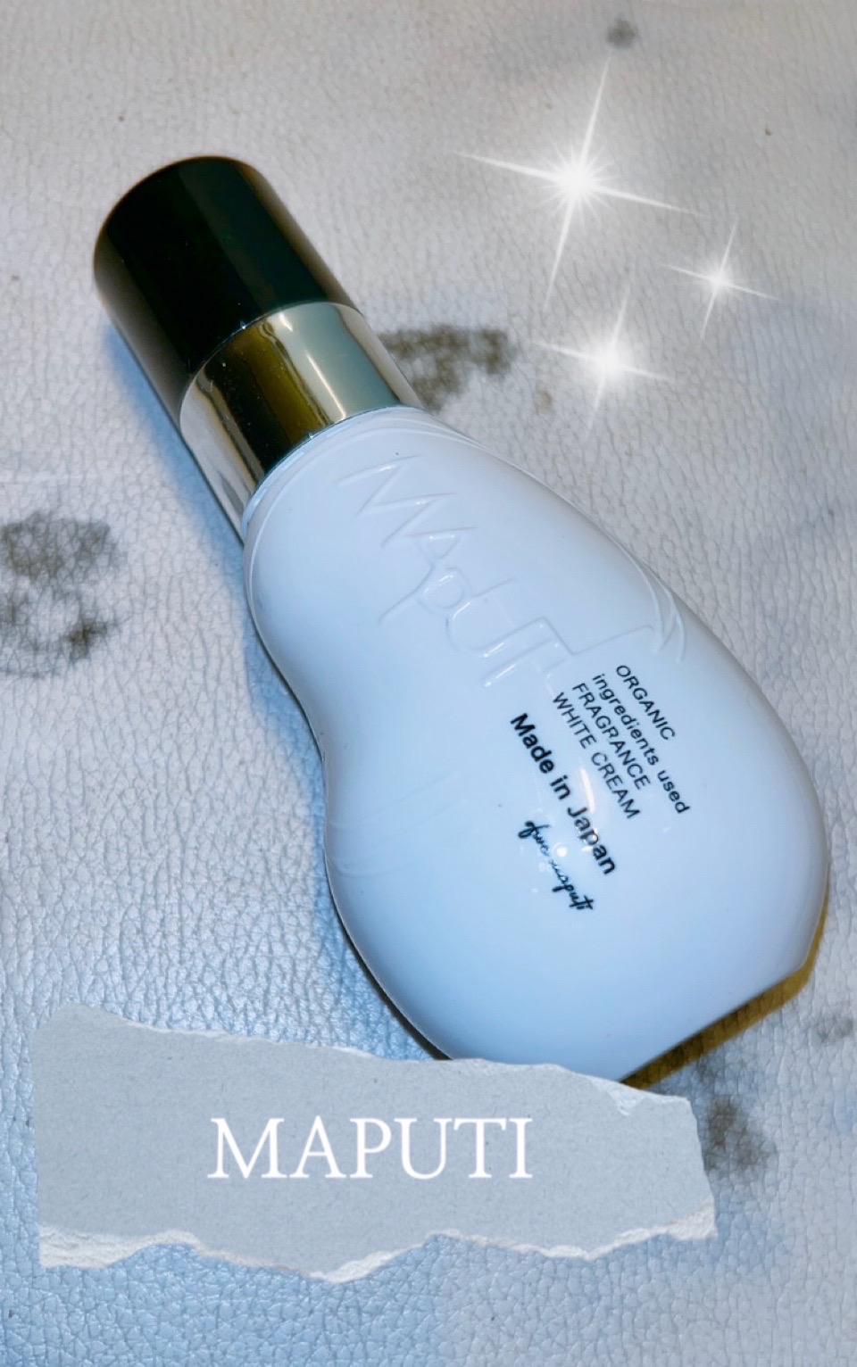 オーガニックフレグランスホワイトクリーム/MAPUTI/デリケートゾーンケアを使ったクチコミ（1枚目）