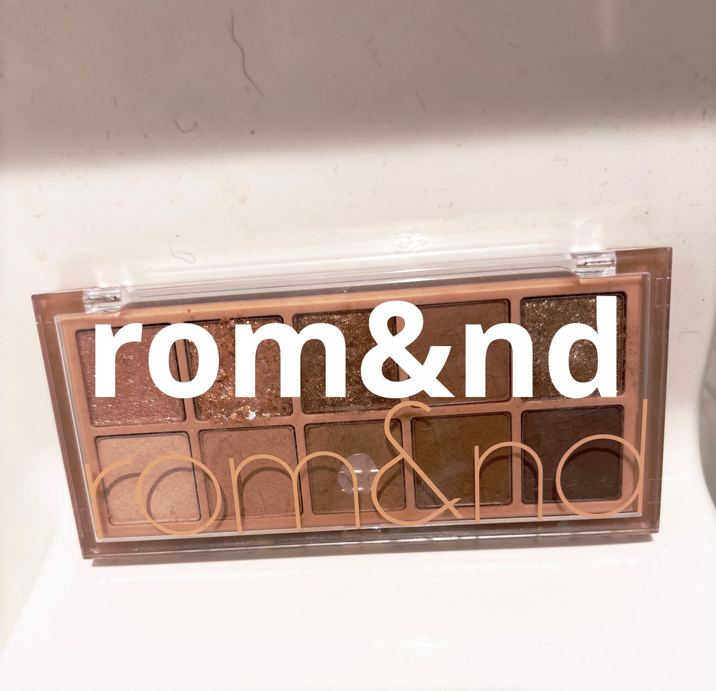 ベターザンパレット/rom&nd/アイシャドウパレットを使ったクチコミ(1枚目)