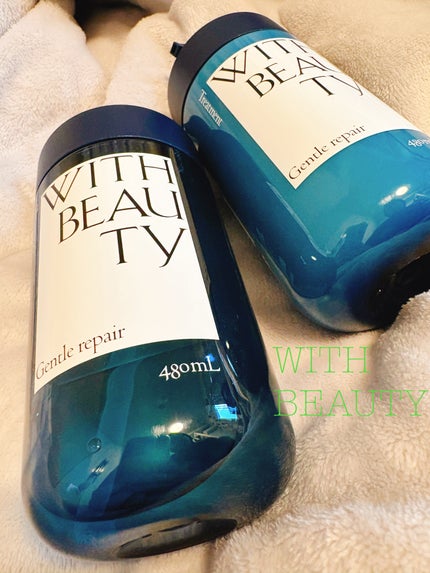 ジェントルリペア モイストシャンプー/トリートメント シャンプー(本体)480mL/WITH BEAUTY/市販シャンプーの画像