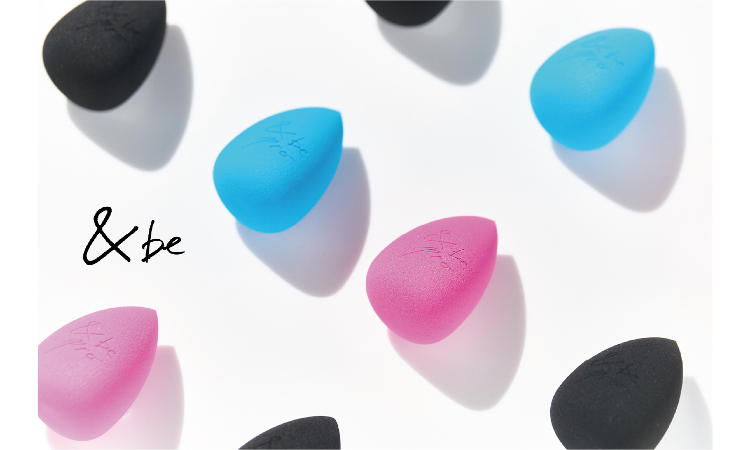 ＆beのメイクスポンジにビビッドカラーの新色が登場のサムネイル