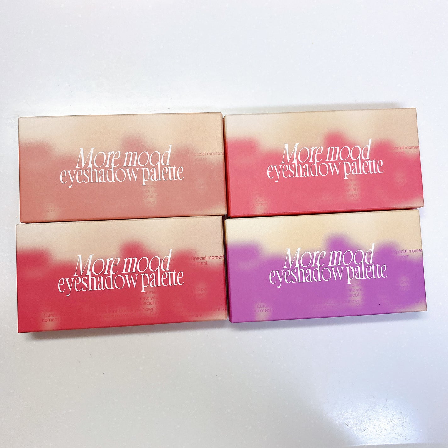 フィー モアムードアイパレット/fwee/アイシャドウパレットを使ったクチコミ(4枚目)