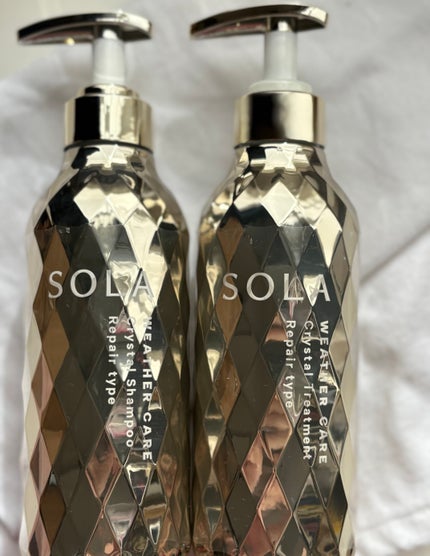 ソラ ウェザーケア クリスタル シャンプー/ヘアトリートメント リペアタイプ/SOLA WEATHER CARE/市販シャンプーを使ったクチコミ(1枚目)