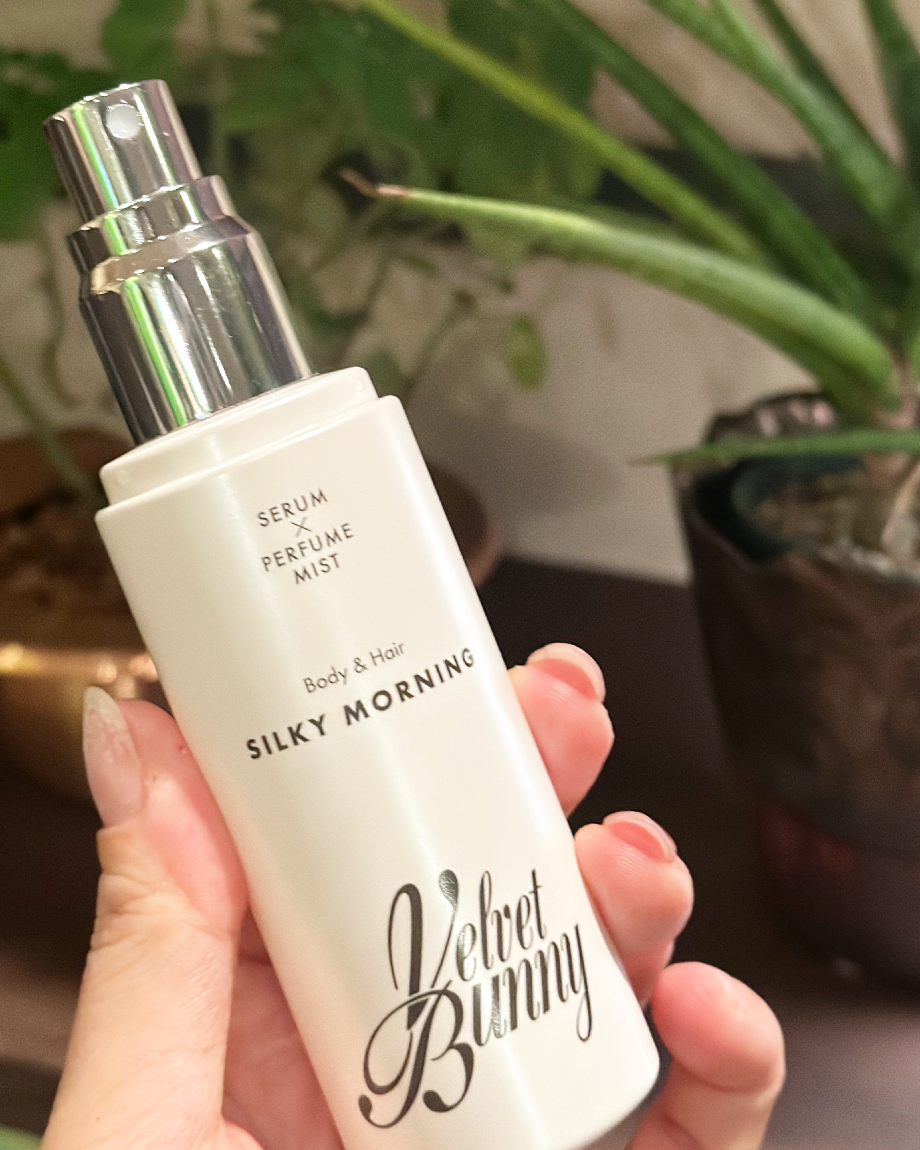 セラム X パフュームミスト SILKY MORNING/Velvet Bunny/香水(レディース)を使ったクチコミ（3枚目）