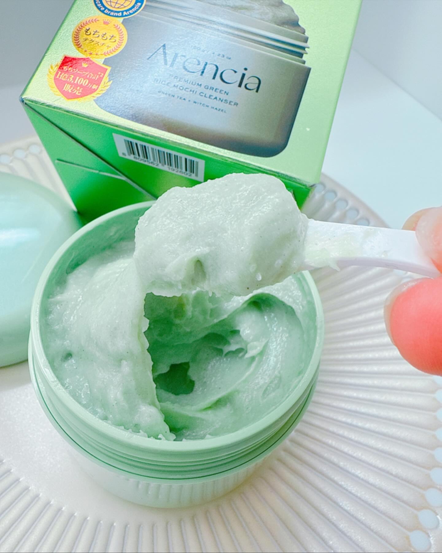 プレミアムもちソープ「グリーンアルティザン」/アレンシア/その他洗顔料を使ったクチコミ（3枚目）
