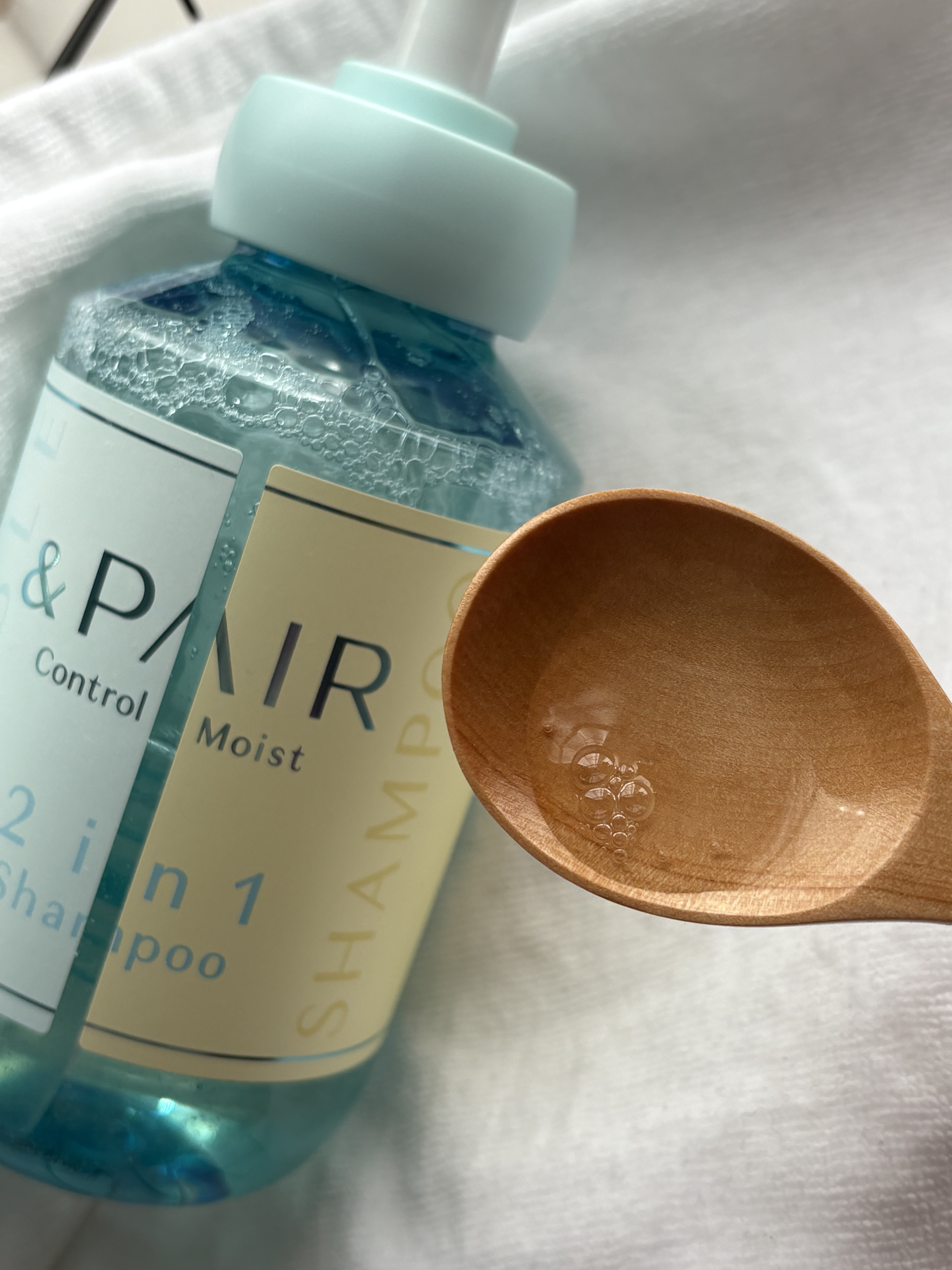 アンドペア コントロール モイスト 2in1 シャンプー＆ヘアトリートメント/&PAIR/市販シャンプーを使ったクチコミ（2枚目）