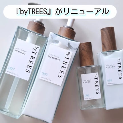 バイツリーズ モイストリペアシャンプー/トリートメント/byTREES/市販シャンプーを使ったクチコミ(1枚目)