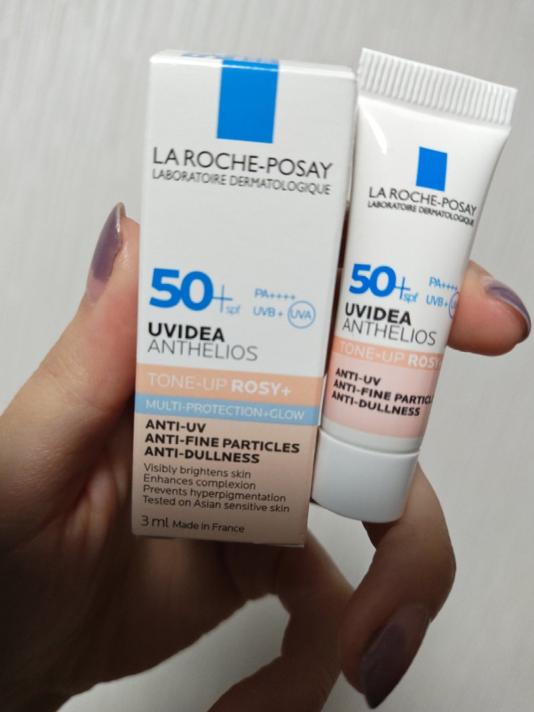 UVイデア XL プロテクショントーンアップ ローズ+/ラ ロッシュ ポゼ/日焼け止め・UVケアを使ったクチコミ（2枚目）