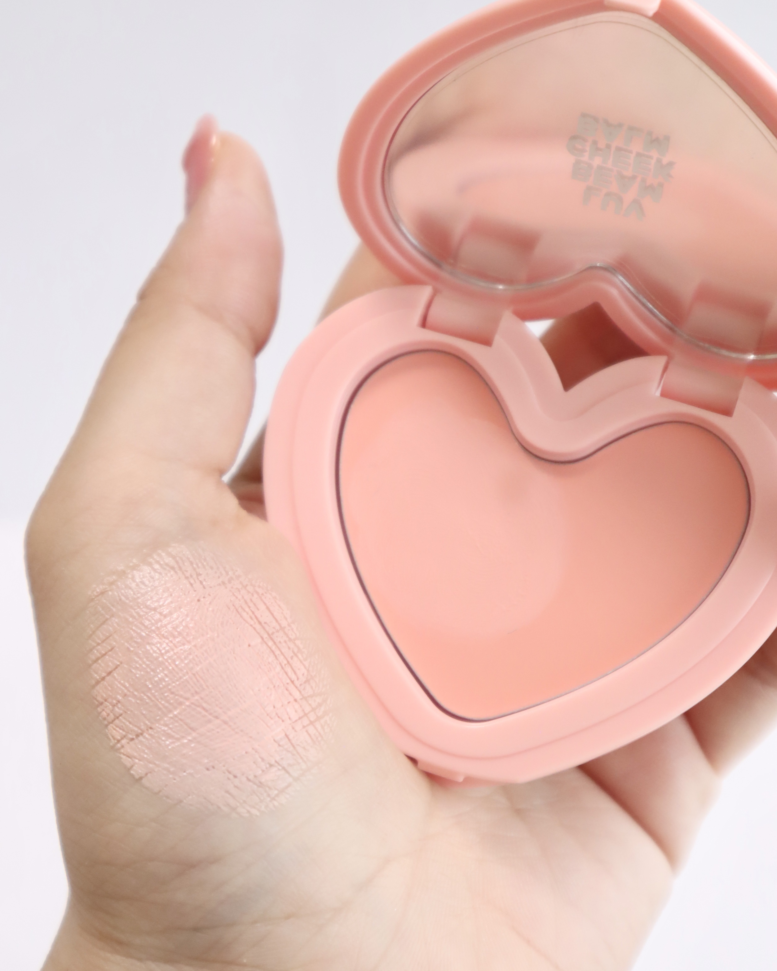 ラヴ ビーム チークバーム/lilybyred/ジェル・クリームチークを使ったクチコミ（2枚目）