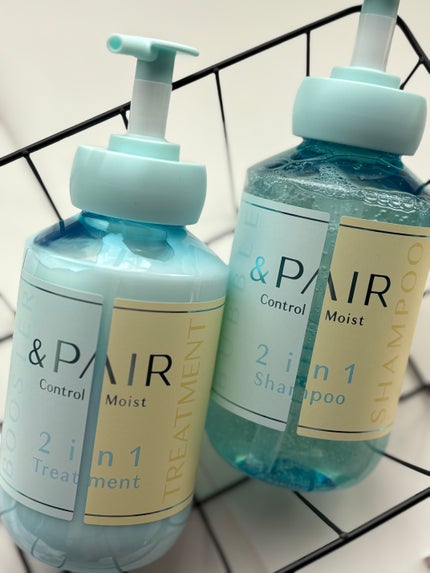 アンドペア コントロール モイスト 2in1 シャンプー&ヘアトリートメント/&PAIR/市販シャンプーを使ったクチコミ(1枚目)
