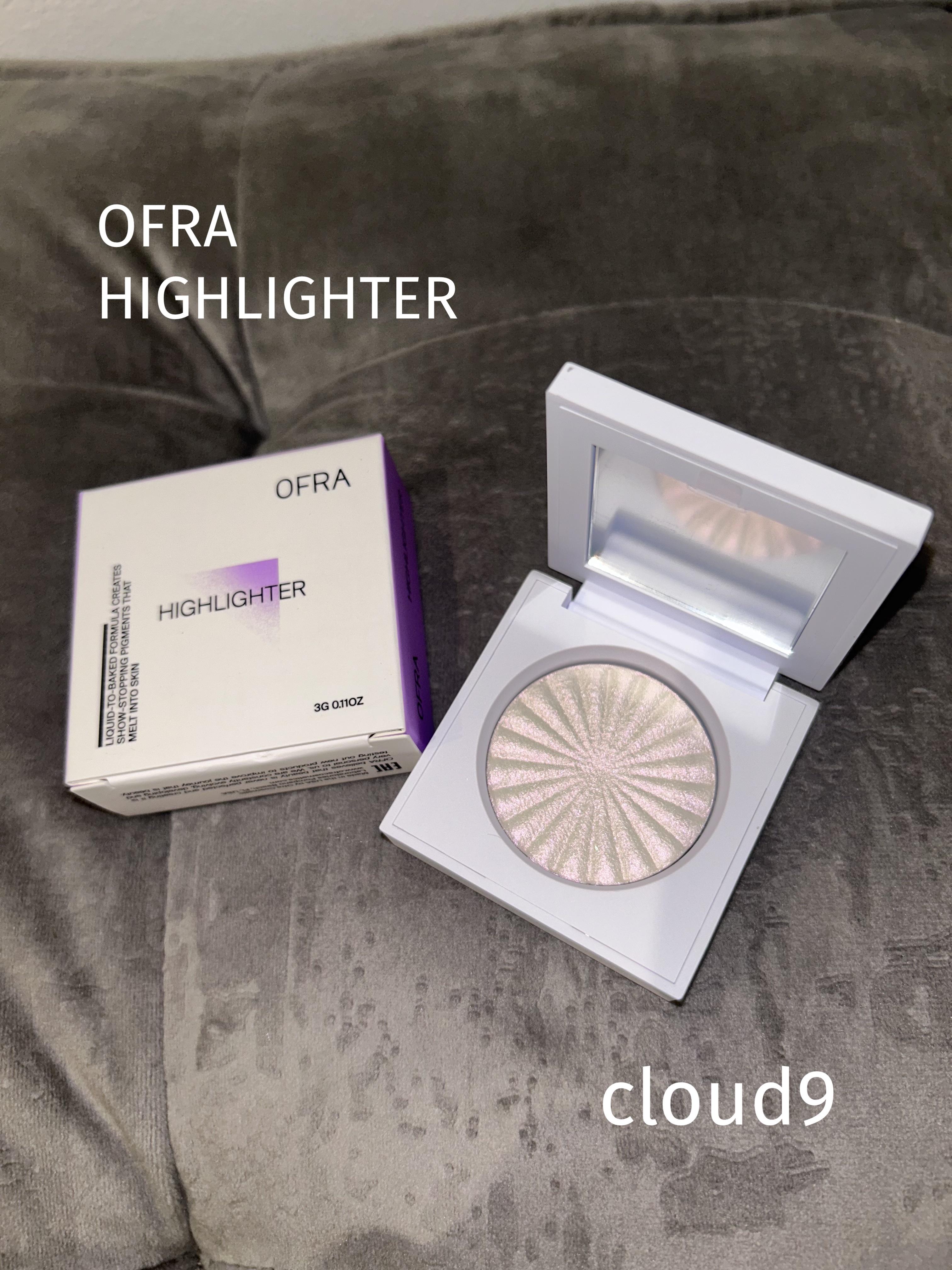 OFRA mini Highlighter/Ofra Cosmetics/パウダーハイライトを使ったクチコミ（1枚目）