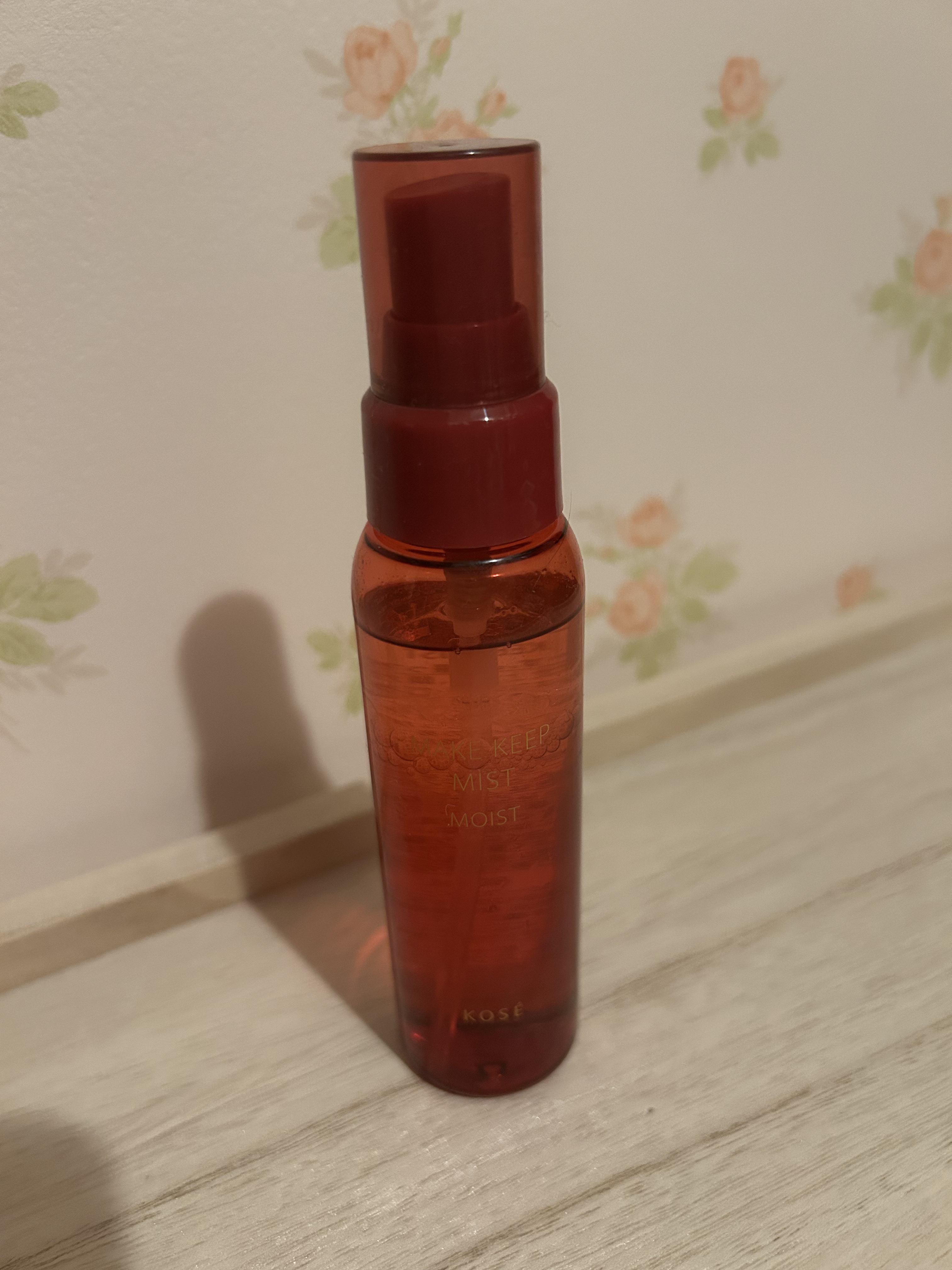 メイク キープ ミスト EX + モイスト TEA/コーセーコスメニエンス/フィックスミストを使ったクチコミ（1枚目）