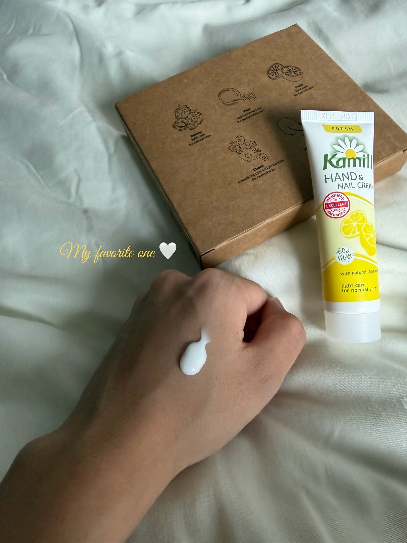 ハンド&ネイルクリームミニ 企画セット30ml*5/カミール/その他キットセットを使ったクチコミ(3枚目)