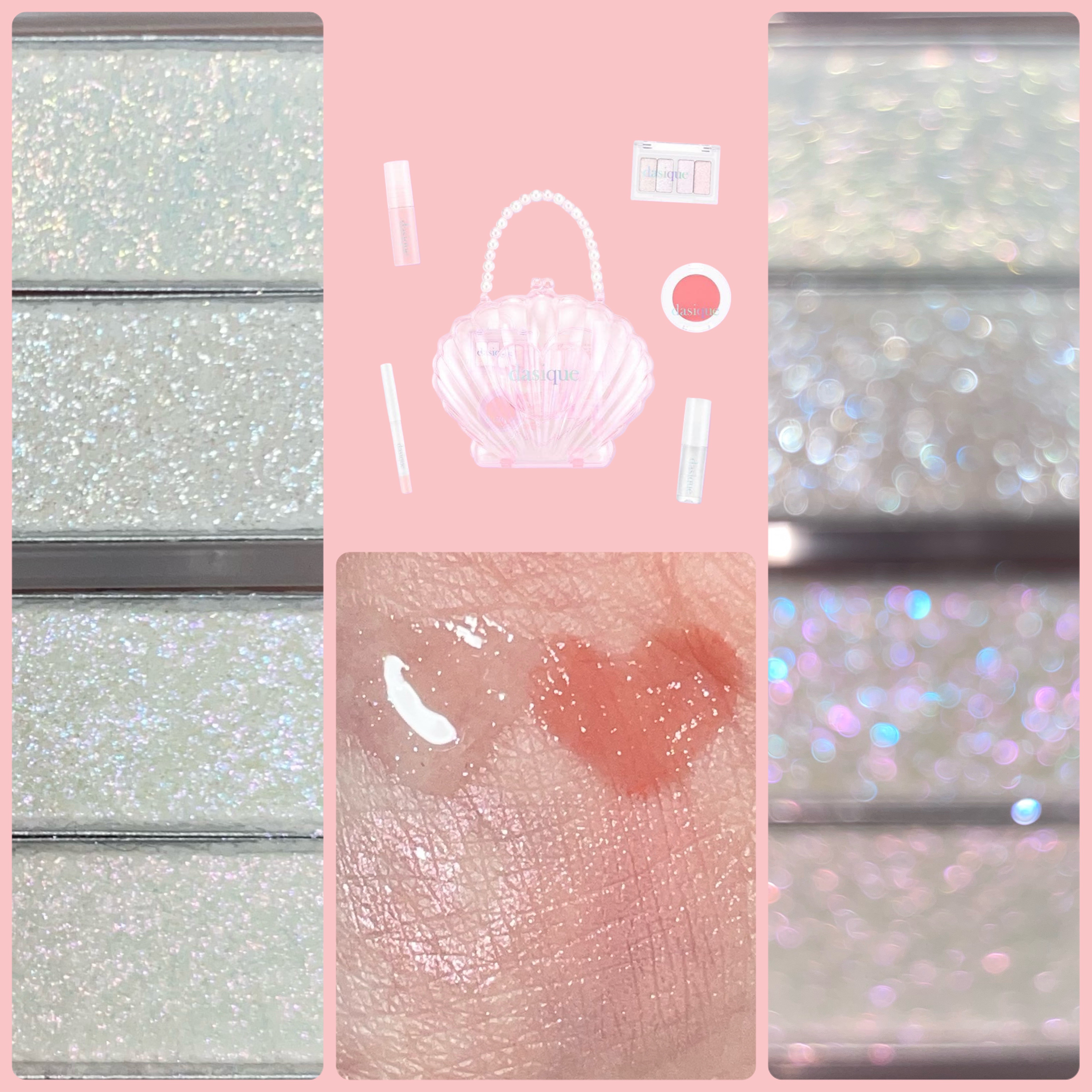 シャイニングフェアリー Special mini kit bag/dasique/メイクアップキットを使ったクチコミ（2枚目）