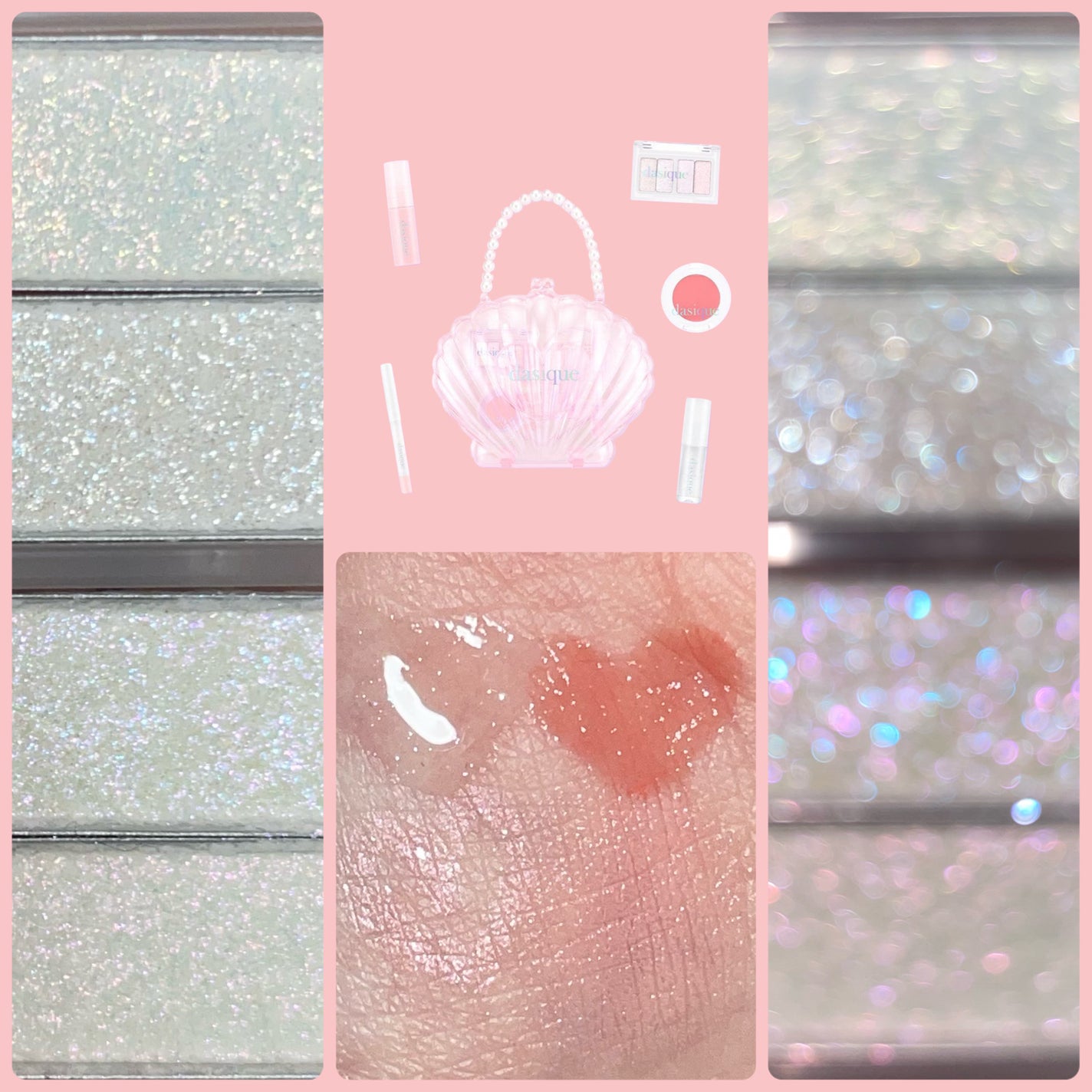 シャイニングフェアリー Special mini kit bag/dasique/メイクアップキットを使ったクチコミ(2枚目)