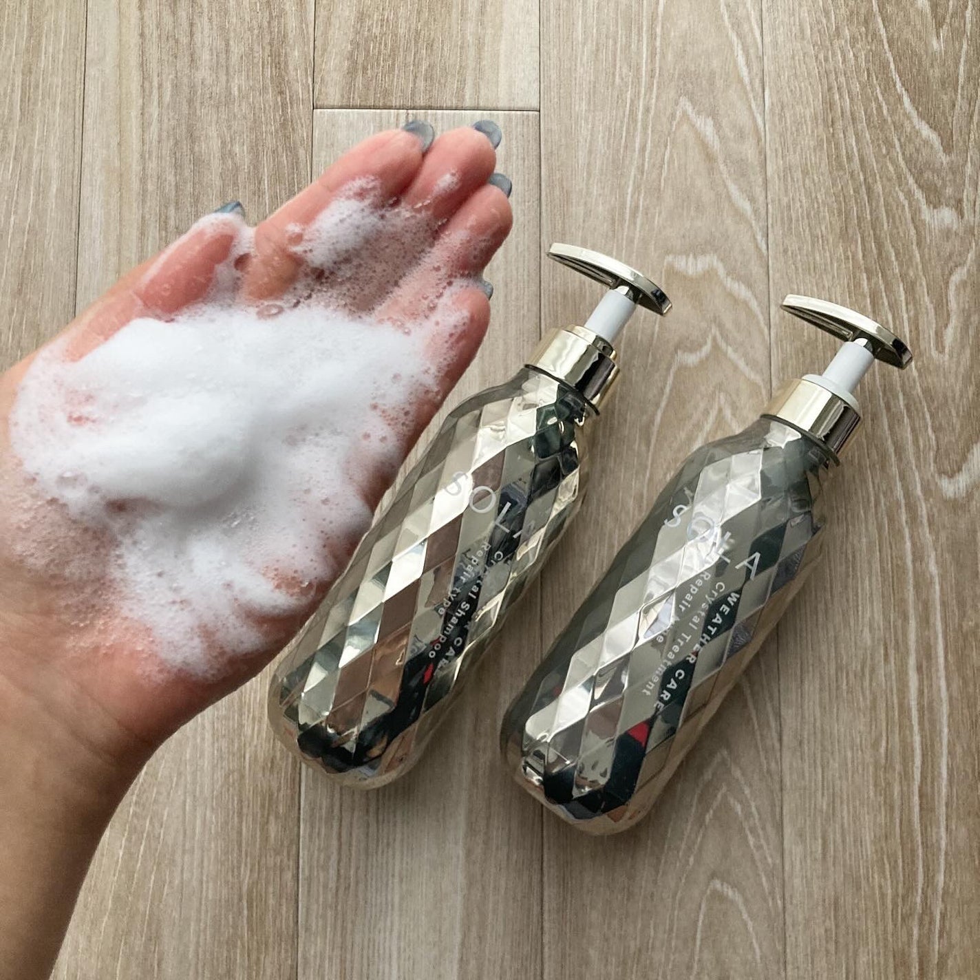 ソラ ウェザーケア クリスタル シャンプー/ヘアトリートメント リペアタイプ/SOLA WEATHER CARE/市販シャンプーを使ったクチコミ(3枚目)