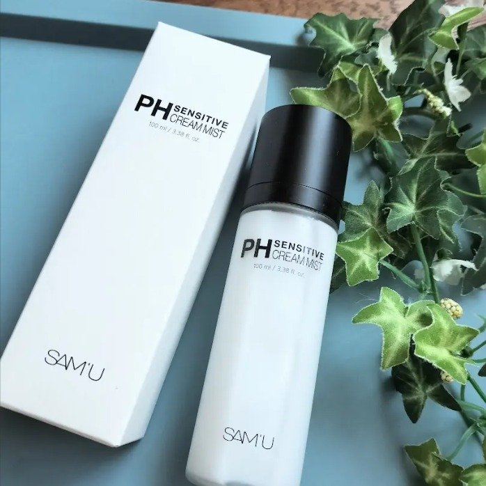 PHセンシティブクリームミスト/SAM'U/ミスト状化粧水を使ったクチコミ（1枚目）
