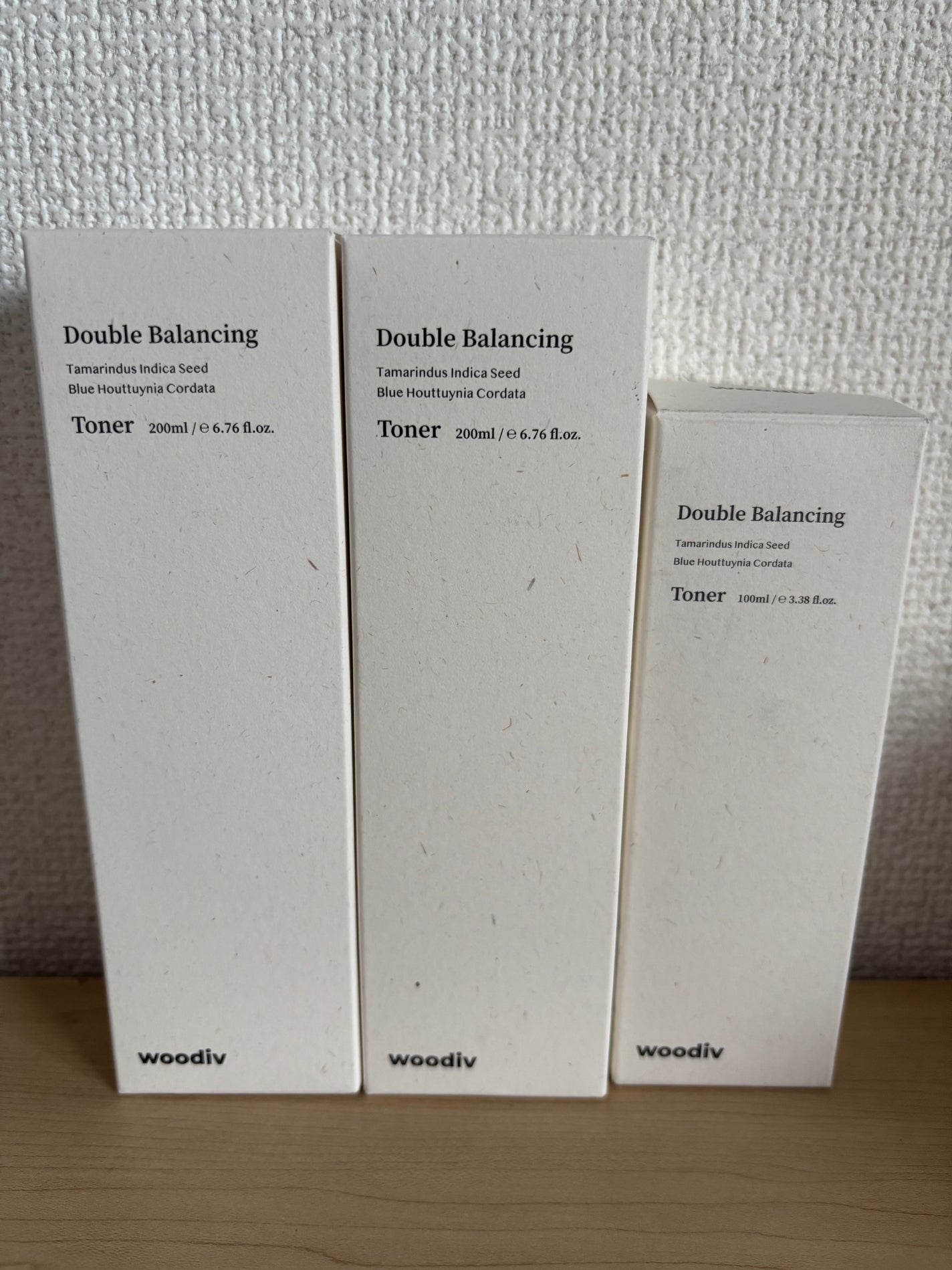 ダブルバランシングトナー/woodiv/頭皮ローションを使ったクチコミ(1枚目)