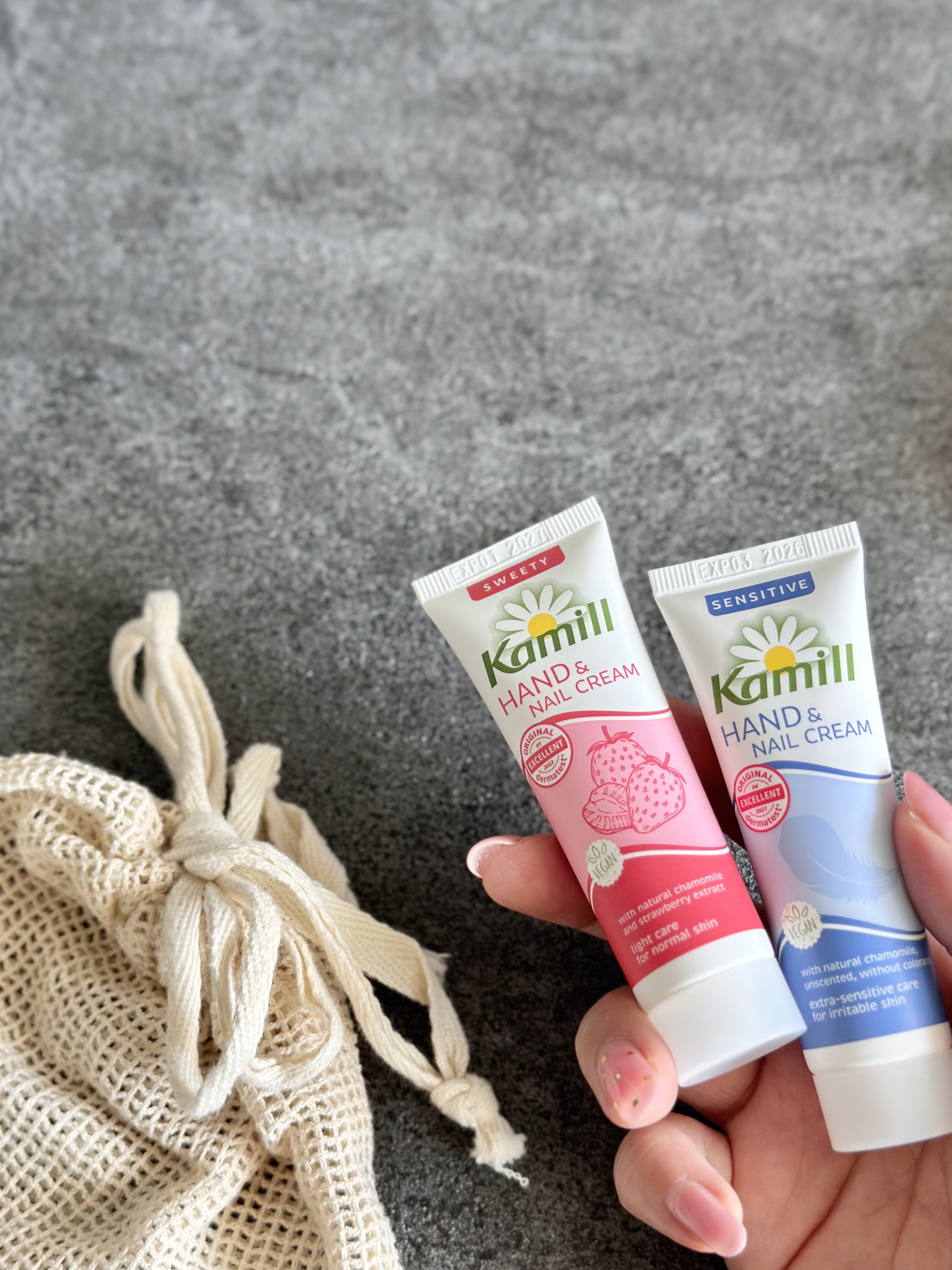 ハンド＆ネイルクリームミニ 企画セット30ml*5/カミール/その他キットセットを使ったクチコミ（2枚目）