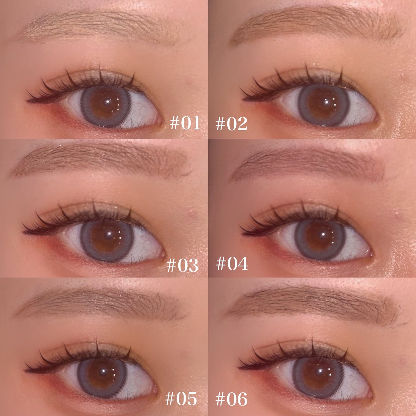 ドットオンムード フェイクアップ ブロウカラー/Heart Percent/眉マスカラを使ったクチコミ(3枚目)